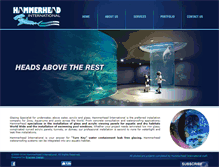 Tablet Screenshot of hammerheadintl.com